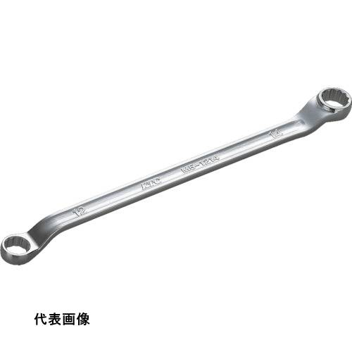 KTC 45°×6°ロングめがねレンチ 対辺寸法6×8mm 全長157mm [M5-0608] 販売単位：1