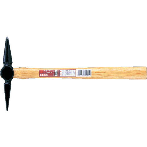4963360150029｜123-5290 [NKH10] 1本販売 システム上、送料無料と表記されていても、沖縄県・離島宛、大型商品は追加料金をいただく場合があります。別途費用が発生する場合、システムの都合上ご購入時の自動配信メールには追加料金が含まれておりません。当店でご注文内容を確認し、別途メールにてご請求金額を連絡致します。商品画像については実際の製品と異なる場合がございます。あくまでも商品のスペックをご確認の上ご注文をお願いいたします。※この商品は受注発注の商品です。その為メーカーに在庫がない場合がございます。その場合は大変申し訳ございませんがキャンセルとさせて頂きます。予めご了承下さい。123-5290特長溶接のスラグ・スパッタ取りに最適です。用途溶接時に発生したスラグ・スパッタをたたいて落とします。仕様呼称(ポンド)：1刃幅(mm)：25頭長(mm)：183全長(mm)：325呼称：1ポンド頭部長さ(mm)：183仕様2持ち手：木柄タイプ材質_仕上頭部：炭素鋼柄：樫質量450.000G原産国日本JANコード4963360150029「ルーペスタジオ」では、拡大鏡(虫眼鏡/ルーペ)、双眼鏡、単眼鏡、望遠鏡などのレンズ製品を主に取り扱っております。工具製品は常には在庫しておらずお取りよせとなります。ご了承下さい。溶接用ハンマー 溶接用ハンマーOH カストリハンマー 関連商品へ