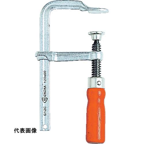 TRUSCO トラスコ中山 エホマクランプ 木ハンドル 最大口開200mmX深さ100mm [G-20C] 販売単位：1 送料無料