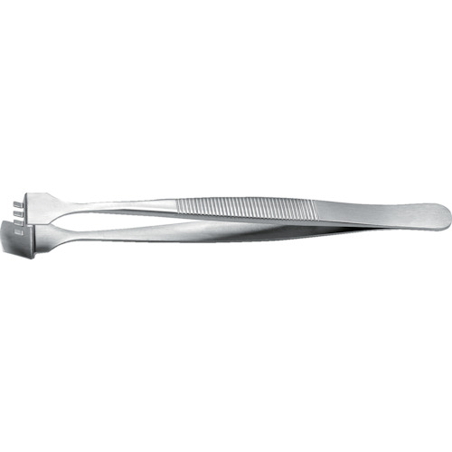 idealtek 耐酸耐磁ウェハーピンセット 125mm 先端幅12.0mm 4枚爪 4WF-SA-1-IT 4WFSA1IT 販売単位：1 送料無料
