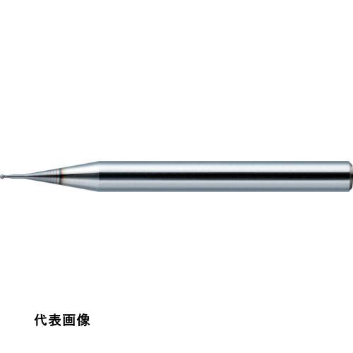 ユニオンツール DLCCOAT2枚刃銅電極加工用ロングネックボール R0.5×有効長4×刃長0.8×シャンク径4 [DLCLB2010-040] DLCLB2010040 販売単位：1 送料無料(4)