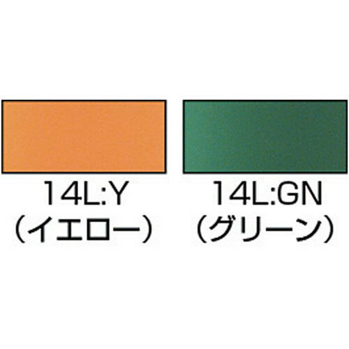 RISU ラバケット14L 緑 [14L GN] 販売単位：1