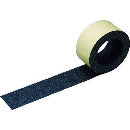 4954425110119｜0011398 [NSP505] 1巻販売 商品画像については実際の製品と異なる場合がございます。あくまでも商品のスペックをご確認の上ご注文をお願いいたします。※この商品は受注発注の商品です。その為メーカーに在庫がない場合がございます。その場合は大変申し訳ございませんがキャンセルとさせて頂きます。予めご了承下さい。0011398特長簡単な施工で確実に足もとの滑りを止め安全度を高くします。水や油がかかっても滑り止め効果が変らず凹凸面にもよくなじみ、優れた接着力で貼り付け直後から使用可能です。（UV対策品）カーボンニュートラルガス使用により、従来比61％排出量を削減しました（製造時）。用途屋外用。（素足以外で歩行する場所全般）仕様色：ブラック幅(mm)：50長さ(m)：5厚さ(mm)：0.8仕様2粘着力：20N/25mm引張強度：147N/25mm切断にはカッターが必要材質_仕上基材:アルミ箔粘着剤:アクリル系砥粒:炭化ケイ素、酸化アルミニウム質量275.000G原産国日本JANコード4954425110119「ルーペスタジオ」では、拡大鏡(虫眼鏡/ルーペ)、双眼鏡、単眼鏡、望遠鏡などのレンズ製品を主に取り扱っております。工具製品は常には在庫しておらずお取りよせとなります。ご了承下さい。すべり止めテープ すべり止めテープ（屋外用）NCA ノンスリップテープ 関連商品へ