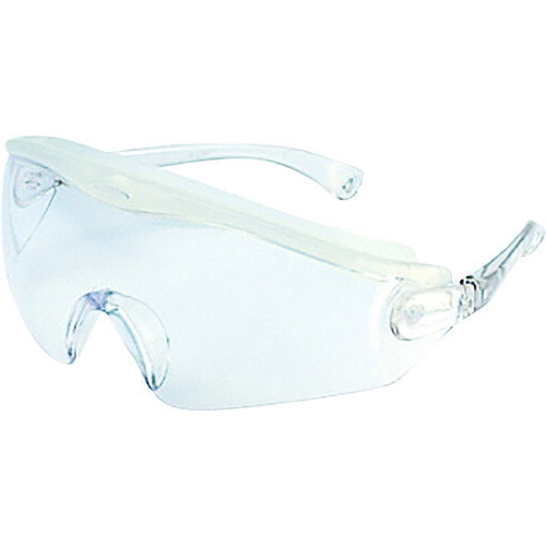 YAMAMOTO 一眼型セーフティグラス レンズ色クリア テンプルカラークリア JIS規格品 [SN-730CLA] 販売単位：1