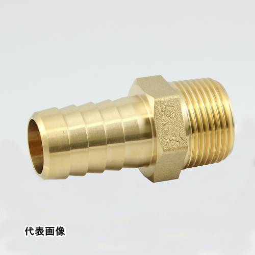 継手 配管 ネジ ねじ 建築 ASOH デカニップル PT1XΦ27 工事 [HN-1827] 販売単位：1