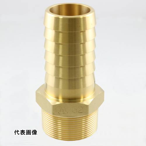 継手 配管 ネジ ねじ 建築 ASOH デカニップル PT1-1/4XΦ34 工事 [HN-1034] 販売単位：1