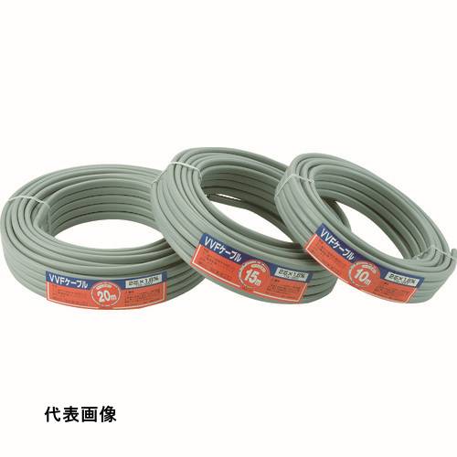 �����֥� �����Ź� VVF2c��1.6mm VA�����֥� 15m [VA-15AT] ����ñ�̡�1 ����̵��