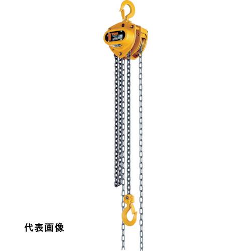 手動チェンブロック KITO チェーンブロック キトーマイティM3形 定格荷重0.5t 標準揚程2.5m [CB005] 販..