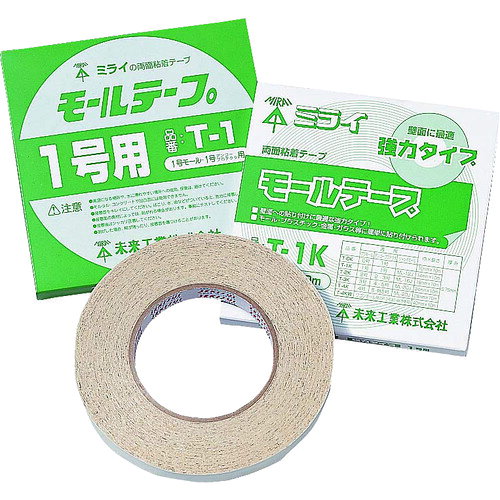 4571359770136｜2042981 [T1] 1販売商品画像については実際の製品と異なる場合がございます。あくまでも商品のスペックをご確認の上ご注文をお願いいたします。※この商品は受注発注の商品です。その為メーカーに在庫がない場合がございます。その場合は大変申し訳ございませんがキャンセルとさせて頂きます。予めご了承下さい。2042981特長モール、プラスチック、金属、ガラス等に簡単に貼り付けることが出来ます。強力タイプは、壁面への貼り付けに最適です。用途プラモール用接着テープ。仕様色：白幅(mm)：14長さ(m)：15厚さ(mm)：0.4仕様2モールテープ両面粘着テープ材質_仕上綿布・ゴム系のり質量167.000G注意高温になる場所や、水に濡れ易い場所への使用・保管は避けて下さい。モルタル・コンクリートや凹凸面には使用できません。接着面をキレイにしてください。ほこり・水・油等がついていると、充分に接着しません。接着面の素材によっては、剥がれる場合があります。事前にテストして下さい。接着後はシッカリ圧着して下さい。剥がした後、糊が残ったり、接着面を傷つけることがあります。原産国日本JANコード4571359770136「ルーペスタジオ」では、拡大鏡(虫眼鏡/ルーペ)、双眼鏡、単眼鏡、望遠鏡などのレンズ製品を主に取り扱っております。工具製品は常には在庫しておらずお取りよせとなります。ご了承下さい。ケーブルカバー 配線ダクト未来 モールテープ 関連商品へ