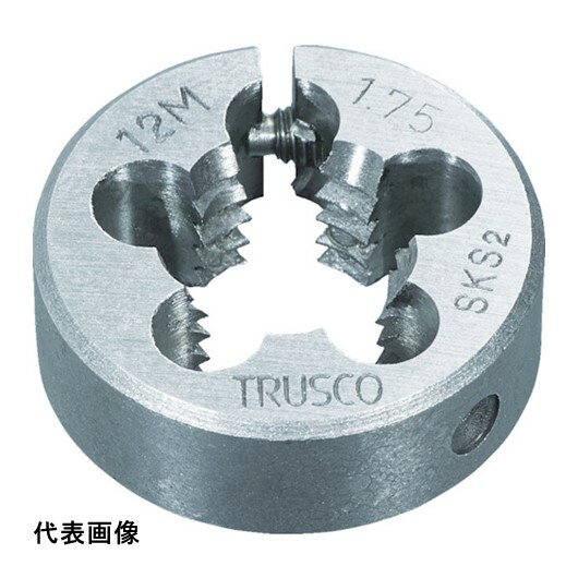 TRUSCO トラスコ中山 丸ダイス 細目 63径 M30X2.0(SKS) [T63D-30X2.0] T63D30X2.0 販売単位：1 送料無料