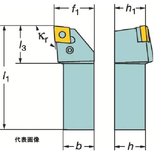 工具ターニングホルダー SANDVIK T-Max P ネガチップ用シャンクバイト(210) [PCLNL 2525M 19] 販売単位：1 送料無料