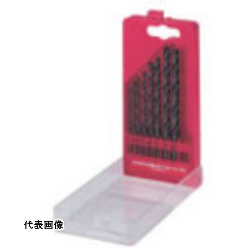 三菱K PSET 鉄工用 ハイスドリルセット (ポリエチレンケース 8本入) [PSET8] 販売単位：1