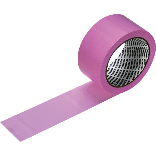 TRUSCO トラスコ中山 両端ドライエッジ(糊なし)養生テープ もも色 50MMX25M [WDPTC-5025] WDPTC5025 販売単位：1