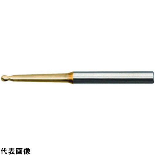 ユニオンツール 超硬エンドミル テーパネックボール R2×TN角0.3°X40 [HTNB2040-400-1] 販売単位：1 送料無料