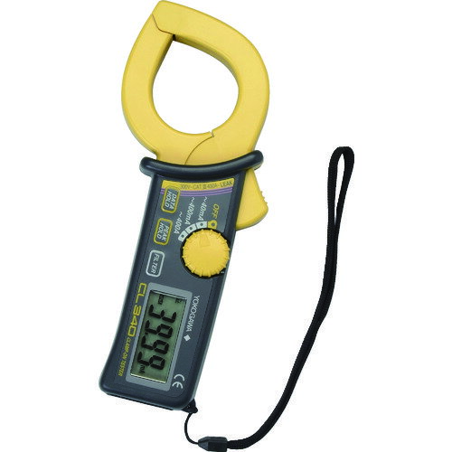 4571237591075｜337-9442 [CL340] 1個販売 システム上、送料無料と表記されていても、沖縄県・離島宛、大型商品は追加料金をいただく場合があります。別途費用が発生する場合、システムの都合上ご購入時の自動配信メールには追加料金が含まれておりません。当店でご注文内容を確認し、別途メールにてご請求金額を連絡致します。商品画像については実際の製品と異なる場合がございます。あくまでも商品のスペックをご確認の上ご注文をお願いいたします。※この商品は受注発注の商品です。その為メーカーに在庫がない場合がございます。その場合は大変申し訳ございませんがキャンセルとさせて頂きます。予めご了承下さい。337-9442特長周波数切り替え機能により商用周波数成分のみの漏れ電流も計れます。リーク電流測定が可能な中口径タイプです。負荷電流は400Aまで測定可能です。用途低圧電路や電気設備などの漏れ電流測定用。仕様リーク電流(mA)：40交流電流(A)：400電源(V)：単4乾電池(R03)×2本(付属)検波方式：平均値整流(MEAN)幅(mm)：81奥行(mm)：40高さ(mm)：185電源：単4乾電池(R03)×2本(付属)連続使用時間(h)：40時間最大測定導体径(mm)：40最大表示(カウント)：3999質量270.000G原産国日本JANコード4571237591075「ルーペスタジオ」では、拡大鏡(虫眼鏡/ルーペ)、双眼鏡、単眼鏡、望遠鏡などのレンズ製品を主に取り扱っております。工具製品は常には在庫しておらずお取りよせとなります。ご了承下さい。クランプメーター デジタルクランプメーター（漏れ電流計測用）横河 関連商品へ