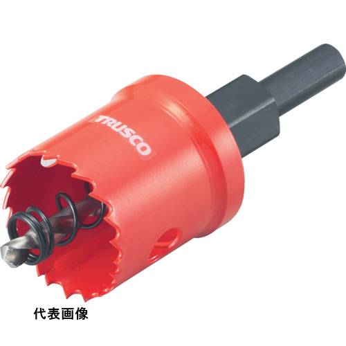 4989999346510｜328-7319 [TSL14] 1本販売 こちらの商品はメール便対応商品です。メール便対応数：15（※1回のご注文で対応数の合計が101以上だとメール便は対応できませんので予めご了承下さい。) システム上、送料無料と表記されていても、沖縄県・離島宛、大型商品は追加料金をいただく場合があります。別途費用が発生する場合、システムの都合上ご購入時の自動配信メールには追加料金が含まれておりません。当店でご注文内容を確認し、別途メールにてご請求金額を連絡致します。商品画像については実際の製品と異なる場合がございます。あくまでも商品のスペックをご確認の上ご注文をお願いいたします。※この商品は受注発注の商品です。その為メーカーに在庫がない場合がございます。その場合は大変申し訳ございませんがキャンセルとさせて頂きます。予めご了承下さい。328-7319特長ロング刃長のため、幅広い分野の穴あけに適応します。独自のコバルトバイメタル刃を使用しています。排出用スプリング付です。不等ピッチ刃形で安定した切削と木材への軽快な穴あけを実現しました。用途被削材:鉄板、アルミ、鋳物、合板、石こうボード、塩ビ、鉄板（3.2mm）、ステンレス（1.0mm）など。仕様刃径(mm)：14ふところ深さ(mm)：27シャンク形状：三面取(ストレート)シャンク径(mm)：6刃厚(mm)：0.92全長(mm)：63有効切削能力(mm)鉄板：3.2有効切削能力(mm)：3.2(ステンレスは1、木材、樹脂はふところ深さまで)適合機種：電気ドリル、ボール盤仕様2シャンク形状：三面取(ストレート)材質_仕上刃部:コバルトバイメタル（SKH59）センタードリル:高速度鋼（SKH51）質量50.000G注意3.2mm以上の切削は、スプリングを外してご使用ください。刃厚（あさりを含む切削幅）：TSL-12〜14（1.96mm)、TSL-15〜65（2.07mm)、TSL-66〜150（2.27mm)※あさりとは、内・外に刃が広がっているノコ刃形状のことを指します。コバルト及び無機化合物は特定化学物質に指定されていますが、通常使用においては健康障害を引き起こす粉塵量は発散しませんので規制の適用からは除外されています。原産国日本JANコード4989999346510「ルーペスタジオ」では、拡大鏡(虫眼鏡/ルーペ)、双眼鏡、単眼鏡、望遠鏡などのレンズ製品を主に取り扱っております。工具製品は常には在庫しておらずお取りよせとなります。ご了承下さい。ホールソー ハイスホールソーTRUSCO TSLホールカッター 関連商品へ