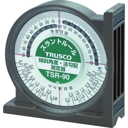 TRUSCO トラスコ中山 スラントルール [TSR-90] 販売単位：1