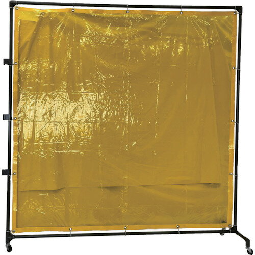 TRUSCO トラスコ中山 溶接遮光フェンス 2020型接続 黄 [YFAS-Y] 販売単位：1 送料無料