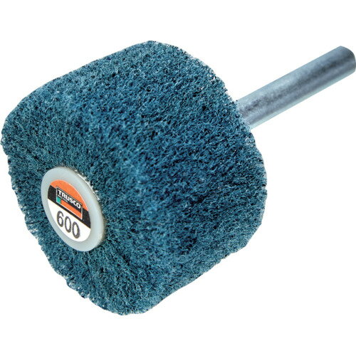 TRUSCO トラスコ中山 ナイロン軸付ホイール 外径40×厚み25×軸6 600♯ (5個入) [UFN425-600] 販売単位：1 送料無料