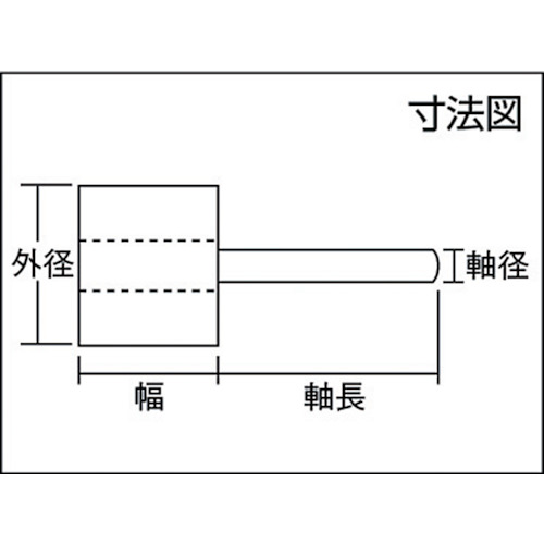 AC マイクロフラップ 軸径3mm #180 外径10×幅20×軸長30 [MF1020-180] 10個セット 送料無料 3