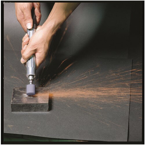 TRUSCO トラスコ中山 軸付砥石A 砲弾型 Φ25X幅38X軸6 #36 1箱(PK)5本 [MA-720P] 販売単位：1 2