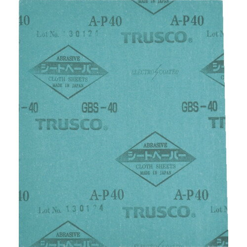 TRUSCO トラスコ中山 シートペーパー #60 [GBS-60] 50枚セット 送料無料