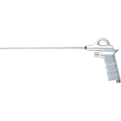 アルミボディ TRUSCO トラスコ中山 エアダスターボタン式 ニップルタイプ ノズル300mm [TD-10-3] 販売単位：1(4)