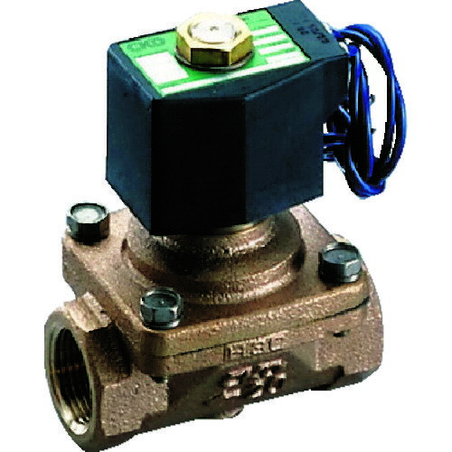 CKD パイロットキック式2ポート電磁弁(マルチレックスバルブ)100[[MM2]]/有効断面積 [ADK11-15A-02C-AC100V] 販売単位：1 送料無料
