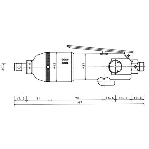 VESSEL 衝撃式 エアードライバーGTPLR [GT-PLR] 販売単位：1 送料無料