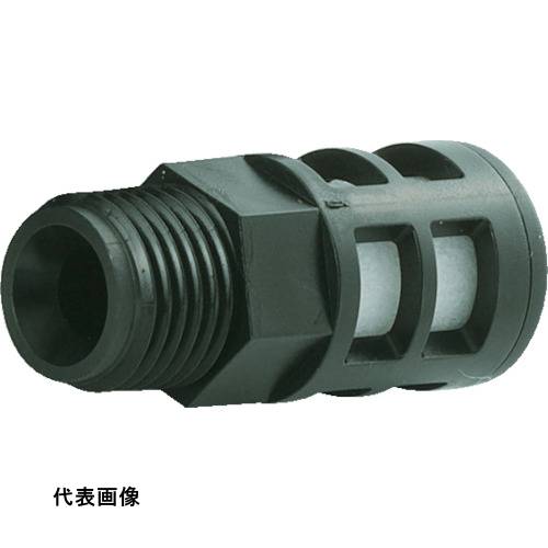 サイレンサ 空気用 TRUSCO トラスコ中山 サイレンサー 消音器 口径Rc1/4 [TP-SR02] 販売単位：1