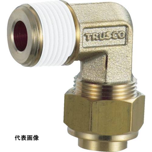 継手 配管 ネジ ねじ 建築 TRUSCO トラスコ中山 配管継手 クイックシール継手 インサートレスエルボ Φ10 呼びR1/4 工事 [TSA-10-02L] 販売単位：1