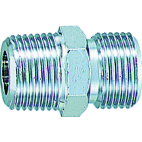 継手 配管 ネジ ねじ 建築 TRUSCO トラスコ中山 ニップル 3/8 5個入 工事 [TN-310] 販売単位：1