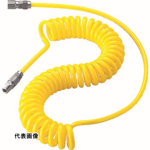 TRUSCO トラスコ中山 エアコイルホース スパイラルエアホース 5×8mm 4m [SAH-805] 販売単位：1