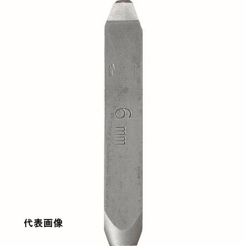 4989999138016｜228-5924 [SKD606] 1本販売 こちらの商品はメール便対応商品です。メール便対応数：5（※1回のご注文で対応数の合計が101以上だとメール便は対応できませんので予めご了承下さい。) システム上、送料無料と表記されていても、沖縄県・離島宛、大型商品は追加料金をいただく場合があります。別途費用が発生する場合、システムの都合上ご購入時の自動配信メールには追加料金が含まれておりません。当店でご注文内容を確認し、別途メールにてご請求金額を連絡致します。商品画像については実際の製品と異なる場合がございます。あくまでも商品のスペックをご確認の上ご注文をお願いいたします。※この商品は受注発注の商品です。その為メーカーに在庫がない場合がございます。その場合は大変申し訳ございませんがキャンセルとさせて頂きます。予めご了承下さい。228-5924特長彫りが深く、シャンクも太いため美しい文字が刻印され、非常に長持ちする刻印です。先端は丁寧に研磨されており、正確に刻印できます。仕様文字：6寸法(mm)：6.0材質_仕上炭素鋼（先端焼入）質量110.000G注意数字6・9は共通です。TNは・(点)です。原産国日本JANコード4989999138016「ルーペスタジオ」では、拡大鏡(虫眼鏡/ルーペ)、双眼鏡、単眼鏡、望遠鏡などのレンズ製品を主に取り扱っております。工具製品は常には在庫しておらずお取りよせとなります。ご了承下さい。刻印 バラ刻印（数字）TRUSCO バラ刻印 関連商品へ