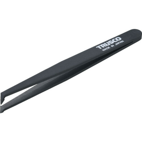 TRUSCO トラスコ中山 プラスチック製ピンセット 120mm 先曲型 [TPP-232] 販売単位：1