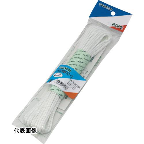 ナイロン TRUSCO トラスコ中山 ナイロンロープ 金剛打 線径4mmX長さ10m [R-410NK] 販売単位：1