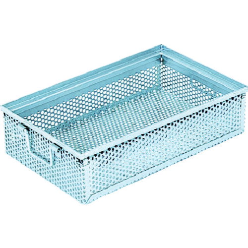 TRUSCO トラスコ中山 スチール容器 角型パンチングBOX 有効内寸394×234×87 [VPB-3] 販売単位：1 送料無料