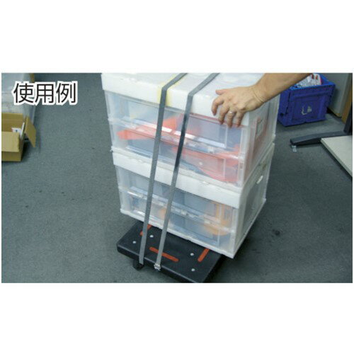 TRUSCO トラスコ中山 ゴムロープ金具付 Wフックバックル付 幅20mm×長さ3.0m (10本入) [GR-2030KW] 販売単位：1 送料無料