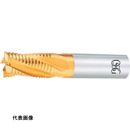 OSG ハイスラフィングエンドミル タフニックゴールド ショート 5刃 刃径22mm 刃長3...