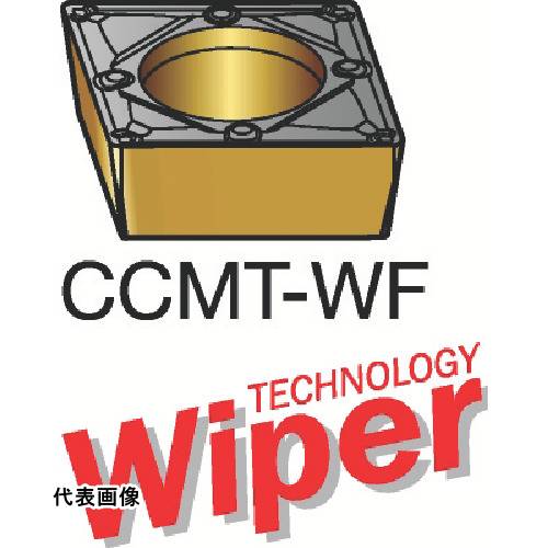 ターニングチップ SANDVIK コロターン107 旋削用ポジチップ(120) 1115 [CCMT 09 T3 08-WF 1115] 10個セ..