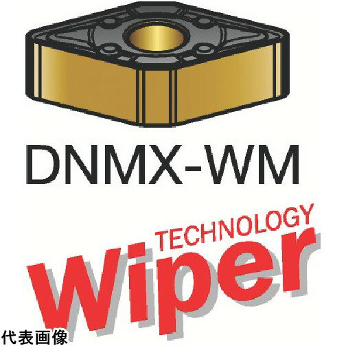 ｜3589722 [DNMX150408WMX] 10個セット 商品画像については実際の製品と異なる場合がございます。あくまでも商品のスペックをご確認の上ご注文をお願いいたします。※この商品は受注発注の商品です。その為メーカーに在庫がない場合がございます。その場合は大変申し訳ございませんがキャンセルとさせて頂きます。予めご了承下さい。3589722特長連続切削加工用の第一推奨材種です。用途一般旋削ステンレス加工用。中から高切削速度用。仕様適合被削材：Mチップ形状：菱形 55°刃長(mm)：14.7038厚さ(mm)：4.7625チップ逃げ角(°)：0コーティング：TiCN+Al2O3+TiN加工形態：中切削ブレーカー：WMXコーナR(mm)：0.7938仕様2CVDコーティング超硬材種質量11.500G原産国スウェーデン「ルーペスタジオ」では、拡大鏡(虫眼鏡/ルーペ)、双眼鏡、単眼鏡、望遠鏡などのレンズ製品を主に取り扱っております。工具製品は常には在庫しておらずお取りよせとなります。ご了承下さい。刃先交換式工具 旋削工具用チップサンドビック T−Max P 関連商品へ