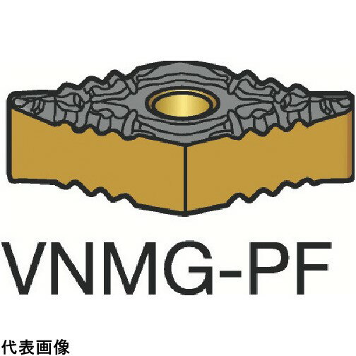 ターニングチップ SANDVIK T-Max P 旋削用ネガ・チップ(110) 1515 [VNMG 16 04 04-PF 1515] 10個セット 送料無料