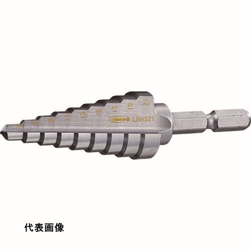 六角軸タイプ エビ ステージドリル ノンコーティング 5段 六角軸 4-12 [LBH412A] 販売単位：1 送料無料