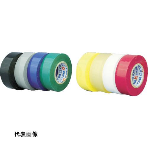 パイロン ビニルテープ 19mm×20m 緑 10巻入り [HF-531-C] 販売単位：1(3.0)