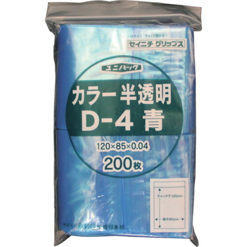 ˥ åեݥ ˥ѥå D-4 ȾƩ 120߲85߸0.04mm 200 [D-4-CB] ñ̡1