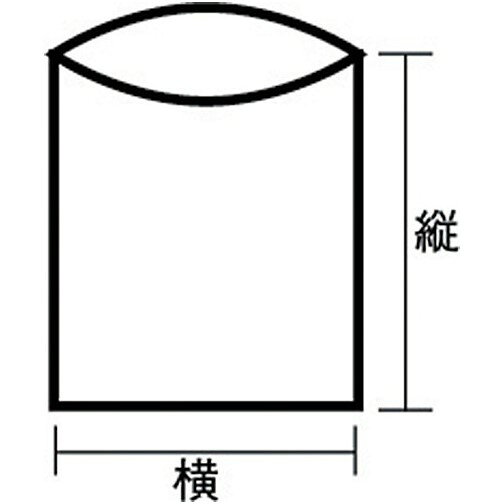セイニチ チャック付ポリ袋 ユニパック H-4 半透明赤 縦240×横170×厚さ0.04mm 100...
