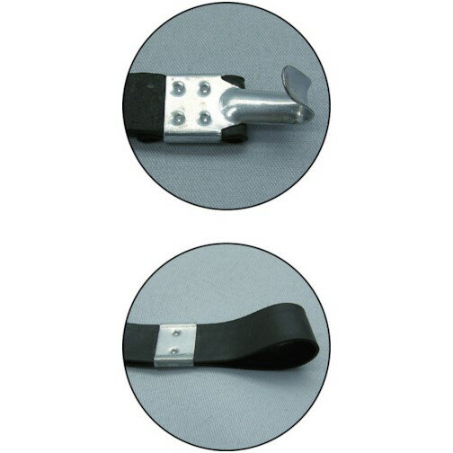 ユタカメイク ゴム チューブロープ(Aカン、コの字) 20mm×4m [TT40-1] 販売単位：1