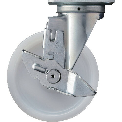 Rakuten - ハンマー 旋回式ナイロン車輪 150mm ストッパー付 [413S-N150] 販売単位：1