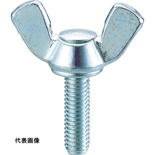 TRUSCO トラスコ中山 圧造蝶ボルト 2種 ユニクロ M8×30 8個入 [B39-0830] 販売単位：1