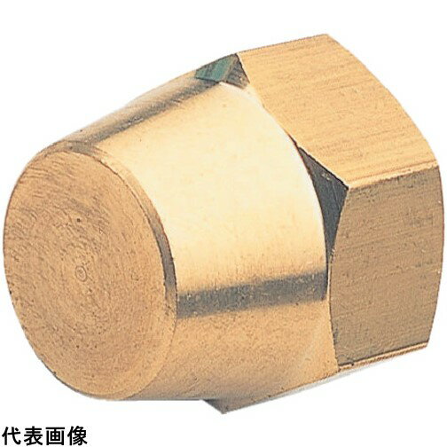 フレアジョイント 銅管用 ASOH フレアーキャップ 1/2X20山 [FN-0008] 販売単位：1